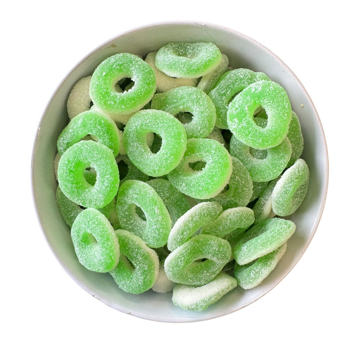 Fizzy Apple Rings Jellies